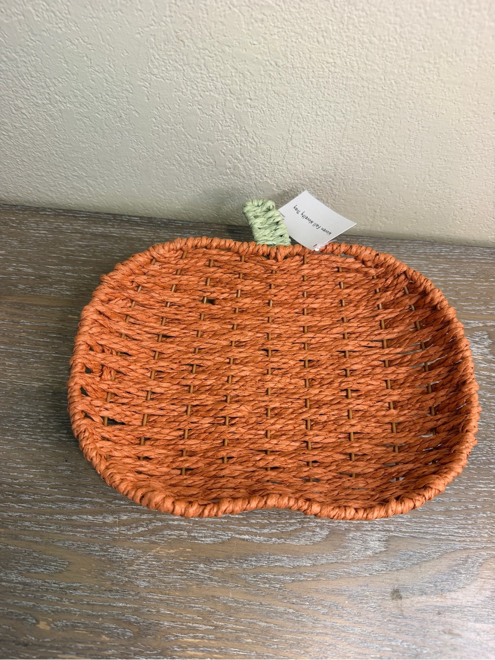 Target Bullseye Playground Fall 2026 Woven Pumpkin Novelty Tray